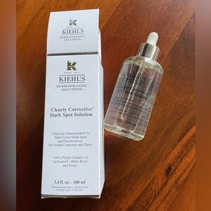 Kiehl's Clear Serum with White and Gold Accents